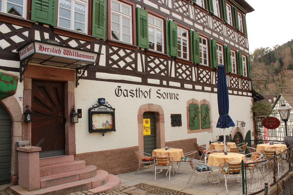 Gasthof Sonne Otel Schiltach Dış mekan fotoğraf