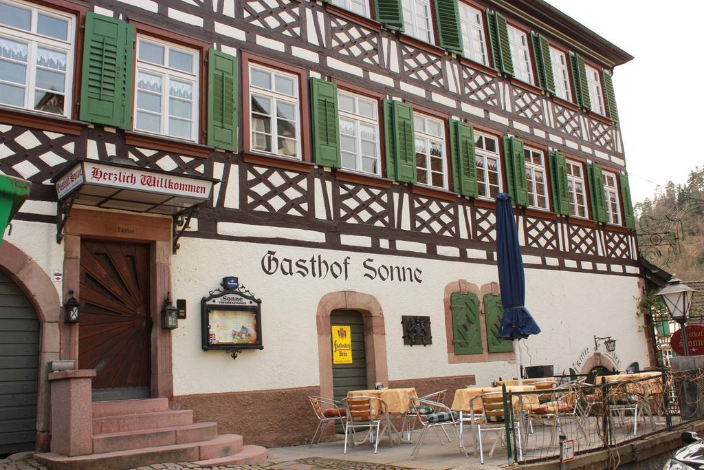 Gasthof Sonne Otel Schiltach Dış mekan fotoğraf